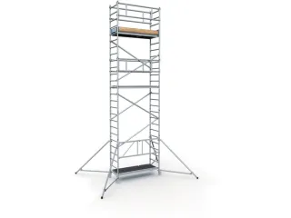 klapsteiger,platform BxD 1800x720mm,steiger H 5,55m,aluminium - 3