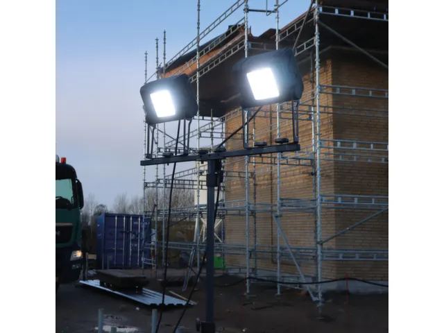 bouwlamp,432 SMD-led,10000-40000lumen,draaggreep,straalhoek 120 °