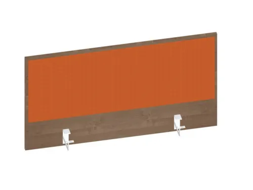 baliepaneel,v. bureau,aanbouw achter,B 1000mm,NT-cherry,BN3012-oranje