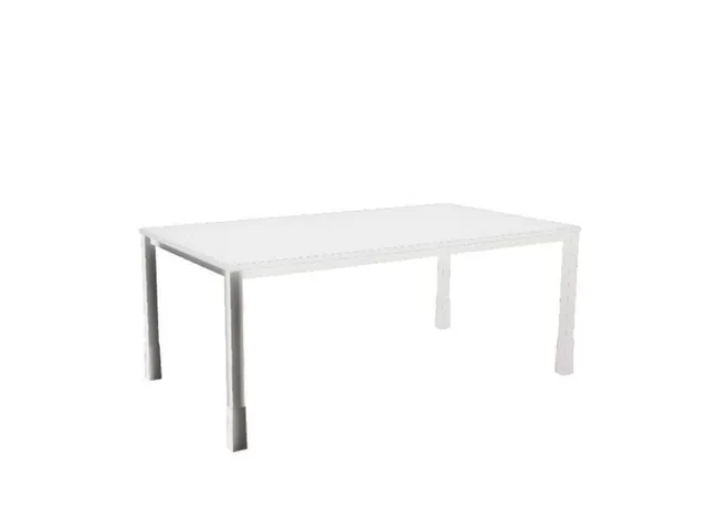 In hoogte verstelbaar bureau,HxBxD 720-840x1800x1000mm,Bl-wit