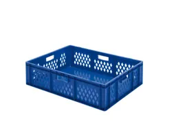 Euronorm-stapelbak 78liter Blauw 210x800x600mm