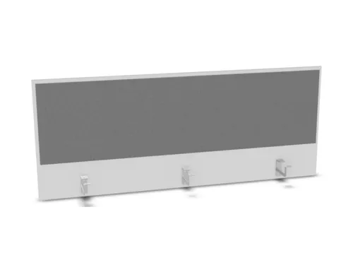 opzetpaneel,v. bureau,aanbouw achter,B 1400mm,Bl-wit,BN8078-grijs