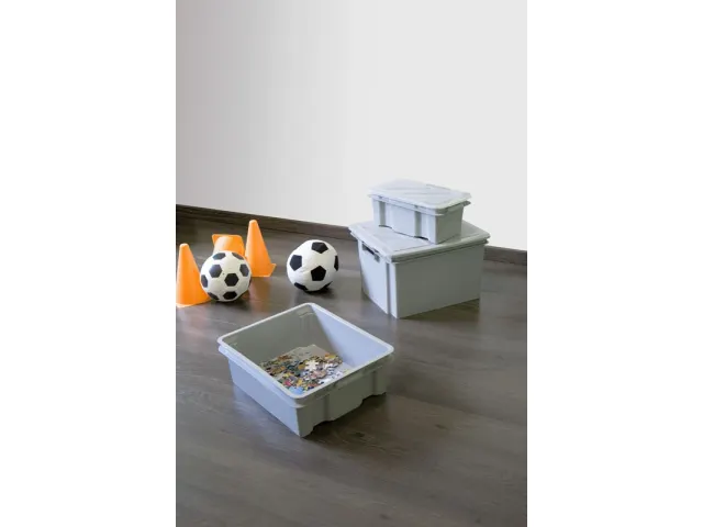 Crownest Opbergbox 7 liter Grijs