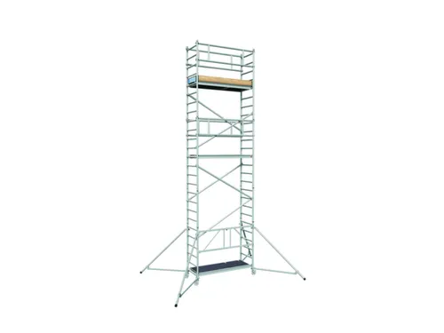 klapsteiger,platform BxD 1800x720mm,steiger H 5,55m,aluminium