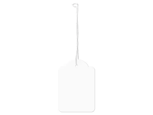 Draadetiket Kangaro 45x65mm wit doos a 250 stuks