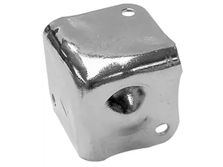 Bescherming Voor Luidsprekerbehuizing Wit Metaal, 38 X 38mm - 1
