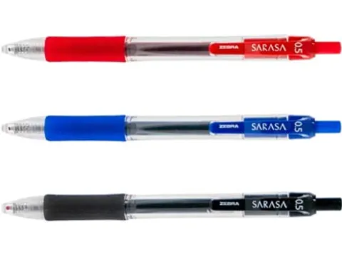 gelroller Sarasa 0,5 mm assorti kleuren display à 48 stuks