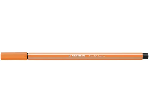 Viltstift STABILO Pen 68/054 medium neon oranje