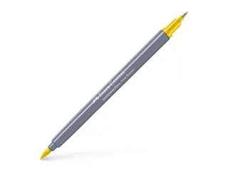 Duo aquarelmarker Goldfaber 107 cadmium geel - 1