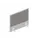 baliepaneel,v. bureau,aanbouw links,B 600mm,MP-lichtgrijs,BN8078-grijs