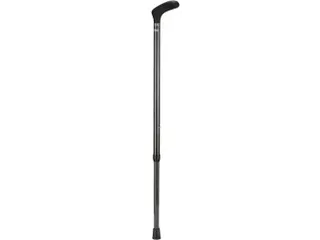 Wandelstok Able2 opvouwbaar carbon soft handvat zwart - 1
