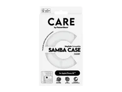 PanzerGlass CARE by Samba Case Transparent w. White Qi Compatibl