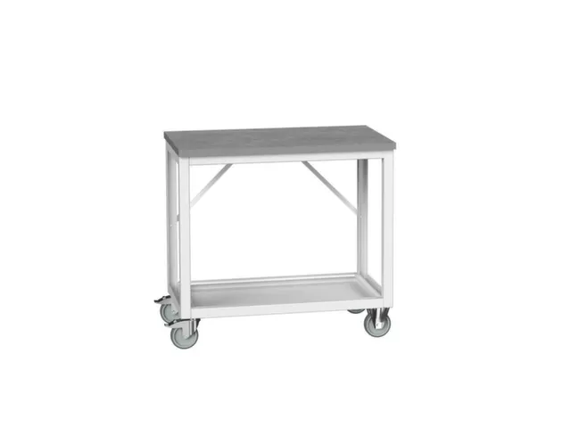 werkbank,verrijdbaar,HxBxD 930x1000x600mm,linoleumblad