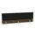 opzetpaneel bureau aanbouw achter NV bruin hickory BN8033-zwart 1800mm