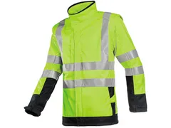Veste softshell Sioen 9643 Heatherton jaune fluo/bleu marine Taille M