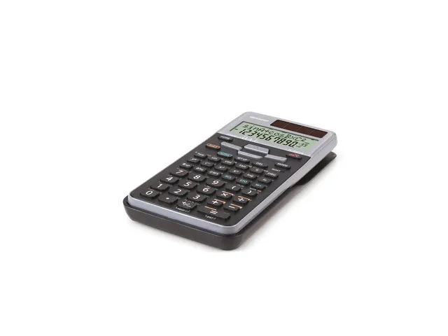 Calculator Sharp-EL531TGGY zwart-grijs wetenschappelijk