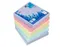 Bloc-mémos 75x75mm Harmony assorti 6 Blocs