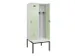 locker met bank,voor scheiding van kleding,HxBxD 2120x800x815mm,2vak