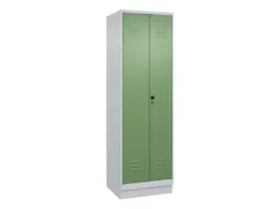 PBM-locker,HxBxD 1950x600x500mm,2vak,vak B 300mm,draaigrendel