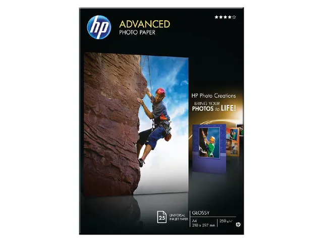 Hp Fotopapier Advanced Q5456a A4 250 Gram Glans