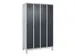 locker voor scheiding van kleding,HxBxD 1950x1200x500mm,4vak