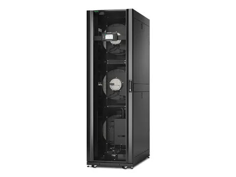 InRow RC, 600mm, Gekoeld water 380-415V 50/60 Hz, m/bevochtiger