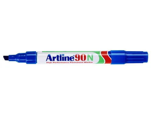 Viltstift Artline 90 Schuin 2-5mm Blauw