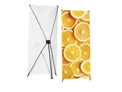Frame X-Banner Premium 60x160cm Zwart