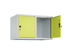 opzetkast,v. locker,2vak.,vak B 400mm,HxBxD 500x800x500mm,draaigrendel