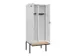locker met bank,voor scheiding van kleding,HxBxD 2120x800x815mm,2vak