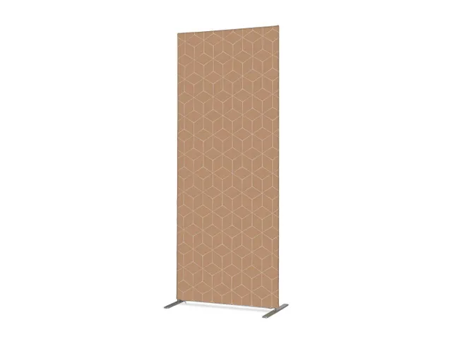 Scheidingswand Textiel Deco 100x200cm Hexagon Beige ECO