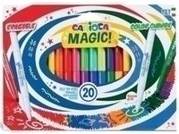 Rotulador Fibra Carioca Magic Stereo Markers Color Change Caja De 20