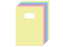Schrift Kangaro A4 lijn pastel assorti kleuren pak a 5 stuks
