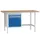 Werkbank 840x1500x700mm 2laden 75mm 1kastvak 350mm 1/2legbord Ral7035