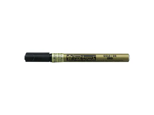 Viltstift Sakura pen-touch EF Goud 1-2mm