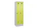locker voor scheiding van kleding,HxBxD 1950x600x500mm,2vak