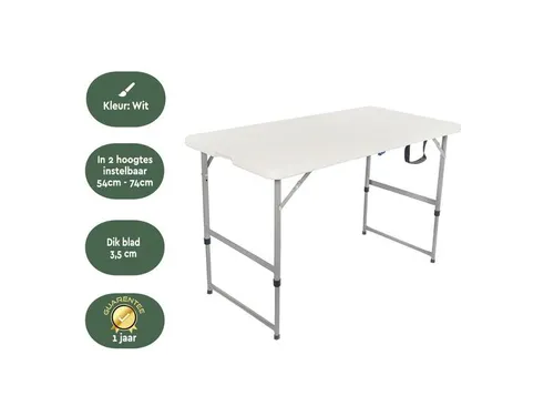 Vouwtafel 120x60x74cm FC120