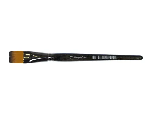 Penseel Kangaro Serie 341 plat Nr. 18 synthetisch doos 6 stuks