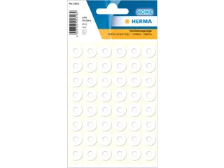 Herma 5816 Versterkingsringen 12mm Wit 240 Stuks - 1