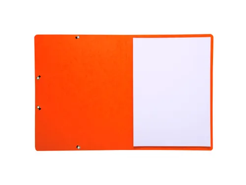 Elastomap zonder klep glanskarton 355gm² A4 Oranje