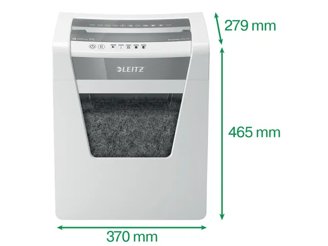 Papiervernietiger Leitz IQ Office P-5 snippers 2x15mm