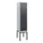 locker,HxBxD 1950x400x500mm,1vak,vak B 400mm,cil.-slot,voetonderstel