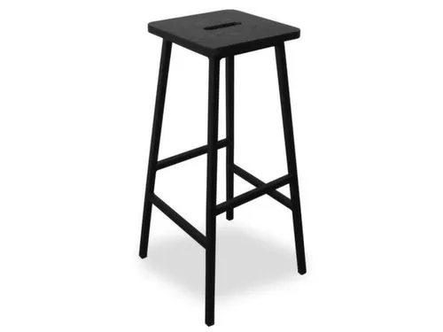 Stapelbare barkruk SIT-ON Zwart 4 stuks