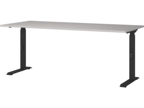 In hoogte verstelbaar bureau,HxBxD 680-910x1800x800mm
