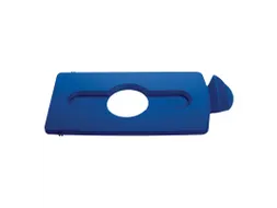 Deksel Flessen/blik Voor Slim Jim Recyclingstation Blauw
