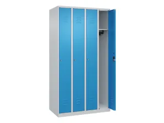 locker,HxBxD 1850x1000x500mm,4vak,vak B 250mm,cil.-slot - 2
