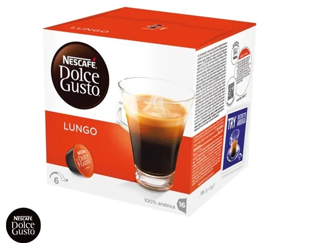 Koffiecups Dolce Gusto lungo 16 stuks