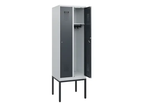 schoollocker,HxBxD 1950x600x500mm,2vak,vak B 300mm,cil.-slot