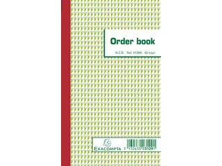 Orderboek Exacompta 175x105mm 50x3vel - 2