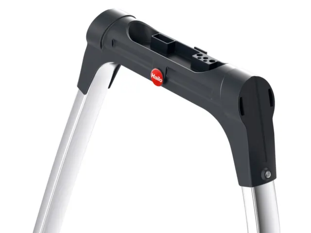 vouwtrapje bordes H 490mm 2treden aluminium